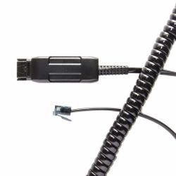 V7 BL-09+P cavo telefonico 2 m Nero 