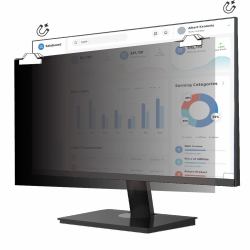 V7 PS215W9AM schermo anti-riflesso 54,6 cm [21.5"] Monitor Filtro per la privacy senza bordi per display 