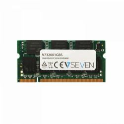 V7 1GB DDR1 PC3200 - 400mhz SO DIMM Notebook Módulo de memoria - V732001GBS 