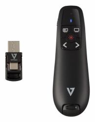 V7 Presentatore Wireless WP500C Doppio USB-C + USB-A - 2,40 GHz RF 