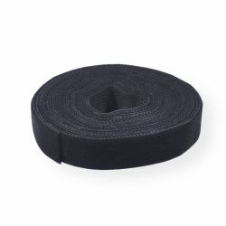 VALUE Cable Tie Hook & Loop Cable - Tie Black 5 Pc[S] - Warranty: 12M