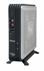 VXL VIA Eden U4200 1 GHz Dual Core 2GB DDR3 RAM 8 x USB 2.0 1 Gigabit Network 1,4 kg Nero, Argento 