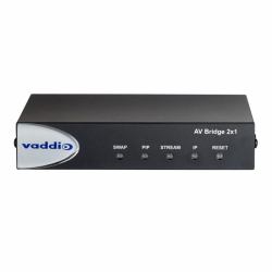 Vaddio 999-8250-001 AV bridge 1920 x 1080 Pixel Collegamento ethernet LAN Nero 