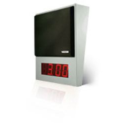 Valcom IP Speaker Clocks Orologio da parete digitale Quadrato Nero, Grigio 