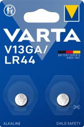 Varta ALKALINE V13GA, LR44 [Batteria Speciale , 1.5V] Blister da 2 