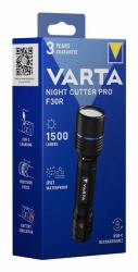 Varta Night Cutter Pro F30R Black - Hand Flashlight Led - Warranty: 12M