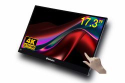 Verbatim 32239 Monitor PC 43,9 cm [17.3"] 3840 x 2160 Pixel 4K Ultra HD LCD Touch screen Nero 