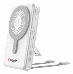 Verbatim 32273 batteria portatile Polimeri di litio [LiPo] 10000 mAh Carica wireless Argento 