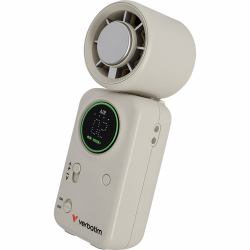 Verbatim 32346 nebulizzatore e ventilatore portatile personale Bianco, Argento 