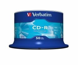 Verbatim CD-R Extra Protection 700 MB 52x 50 pz 