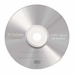 Verbatim DVD-R Matt Silver 4,7 GB 5 pz 