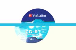 Verbatim CD-R 52X 700MB 10PK OPS Wrap EP 10 pz 
