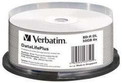 Verbatim DataLifePlus BD-R 50 GB 25 pz 