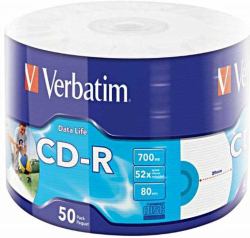 Verbatim 50x CD-R 700 MB 52x 50 pz 