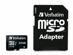 Verbatim Pro 32 GB MicroSDHC UHS Classe 10 