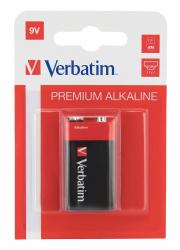 Verbatim Batterie alcaline da 9 V 