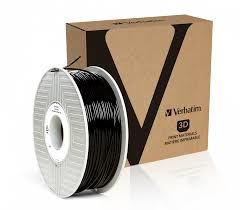 Verbatim 55327 materiale di stampa 3D Acido polilattico [PLA] Nero 1 kg 