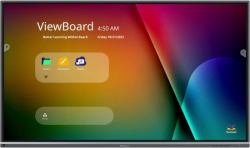 Viewsonic IFP6550-5F lavagna interattiva 165,1 cm [65"] 3840 x 2160 Pixel Touch screen Nero HDMI 