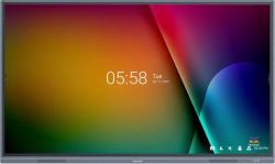 Viewsonic IFP7533-G visualizzatore di messaggi Pannello piatto interattivo 190,5 cm [75"] LCD 350 cd/m² 4K Ultra HD Nero Touch screen Processore integrato Android 11 