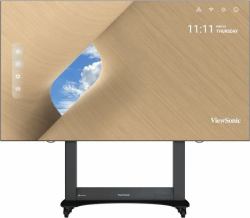Viewsonic LDS138-151 visualizzatore di messaggi Pannello piatto per segnaletica digitale 3,51 m [138"] LED Wi-Fi 600 cd/m² Full HD Nero 
