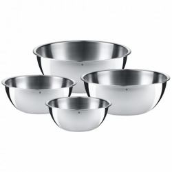 WMF 0645709990 Set di ciotole Rotondo Acciaio inox 4 pz 