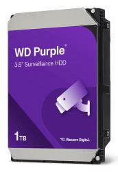 Western Digital Purple disco rigido interno 1 TB 5400 Giri/min 64 MB 3.5" Serial ATA III 