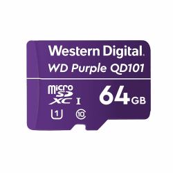 Western Digital WD Purple SC QD101 64 GB MicroSDXC Classe 10 