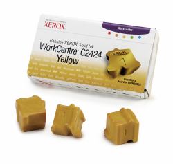 Xerox Solid Ink Giallo originale per WorkCentre C2424 [3 stick] 