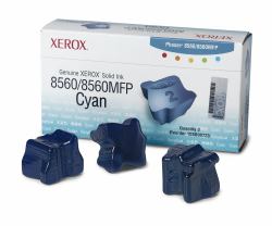 Xerox Inchiostro solido in barrette Ciano da 3.400 pagine per Phaser 8560 / 8560MFP [108R00723] 