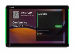 Yealink RoomPanel Plus E2 25,6 cm [10.1"] 1280 x 800 Pixel LCD 802.11a, 802.11b, 802.11g, Wi-Fi 4 [802.11n], Wi-Fi 5 [802.11ac] Grigio Bluetooth 