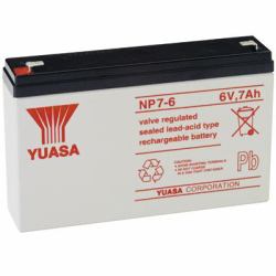 Yuasa NP7-6 batteria UPS Acido piombo [VRLA] 6 V 
