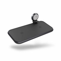 ZENS ZEDC14B/00 Caricabatterie per dispositivi mobili Cuffie, Smartphone, Orologio intelligente Nero USB Carica wireless Ricarica rapida Interno 