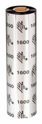 Zebra 1600 Wax nastro termico 450 m Nero 