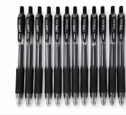Zebra Sarasa Clip Eco Gel Pen Medium Point Black [Pack 12] 14321