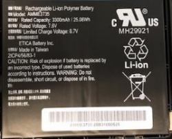 Zebra BTRY-ET5X-10IN3-02 ricambio e accessorio per tablet Batteria 