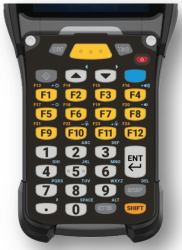 Zebra KYPD-MC9334FNR-01 tastiera per dispositivo mobile Alfanumerico Inglese Nero, Grigio, Giallo 
