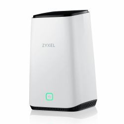 Zyxel FWA510 router wireless Multi-Gigabit Ethernet Banda tripla [2.4 GHz/5 GHz/5 GHz] 5G Nero, Bianco 