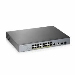 Zyxel GS1350-18HP Gestito L2 Gigabit Ethernet [10/100/1000] Supporto Power over Ethernet [PoE] Grigio 