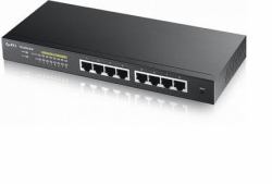 Zyxel GS1900-8HP Gestito L2 Gigabit Ethernet [10/100/1000] Supporto Power over Ethernet [PoE] Nero 