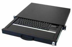 aixcase AIX-19K1UKUSTP-B tastiera USB QWERTY Inglese US Nero  - versione straniera