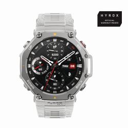 Amazfit T-Rex 3 3,81 cm [1.5"] AMOLED Digitale 480 x 480 Pixel Touch screen Acciaio inox GPS [satellitare] 