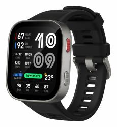Amazfit Bip Max 5,26 cm [2.07"] AMOLED Digitale 432 x 514 Pixel Touch screen Argento Wi-Fi GPS [satellitare] 