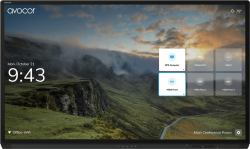 Avocor AVG-6560 lavagna interattiva 165,1 cm [65"] 3840 x 2160 Pixel Touch screen Acciaio spazzolato 