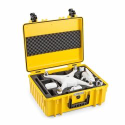 b&w international ltd B&W Cases 6000/Y/DJI4P custodia per drone con telecamera Custodia rigida Giallo 