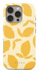 BURGA Lemon Tart custodia per cellulare 15,5 cm [6.1"] Cover Giallo, Bianco 