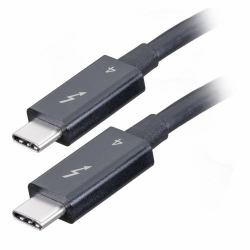 Cablenet 40-4208 Cavo Thunderbolt 0,7 m 40 Gbit/s Nero 