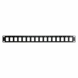 Cablenet AV-K16 pezzo di pannello 1U 