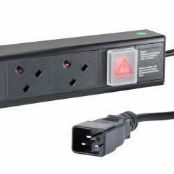 Cablenet PDU12VC20 unità di distribuzione dell'energia [PDU] 12 presa[e] AC 0U Nero 