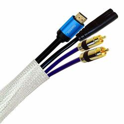 cablenet CNL 25M Brd Slv 20-40mm [64mm] Ls Wh