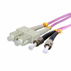Cablenet VT3STSC3 cavo InfiniBand e in fibra ottica 3 m ST SC Viola 